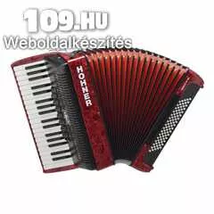 Tangóharmonika Hohner - Bravo III 80 Red